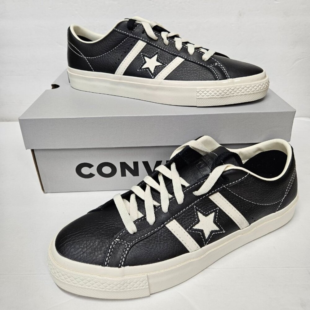 CONVERSE One Star Academy Pro OX, Black/Egret/Egret - Picture 2 of 5